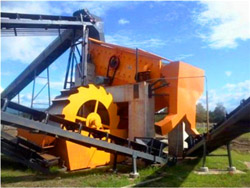 时产260-430吨石榴子石高效制砂机 